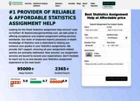 Statisticsassignmenthelp.com thumbnail
