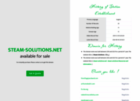Steam-solutions.net thumbnail