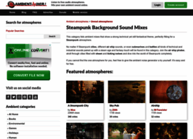 Steampunk.ambient-mixer.com thumbnail