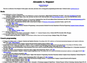 Stepanovpapers.com thumbnail