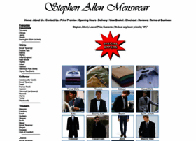 Stephenallenmenswear.co.uk thumbnail