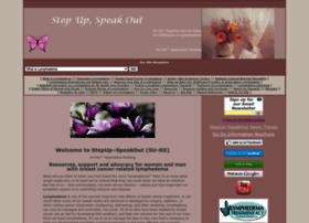 Stepup-speakout.org thumbnail