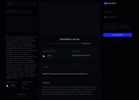Stereodon.social thumbnail