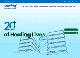 Sterlinghospitals.com thumbnail