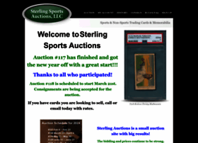 Sterlingsportsauctions.com thumbnail