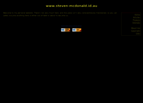 Steven-mcdonald.id.au thumbnail