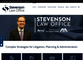 Stevensonlawoffice.com thumbnail