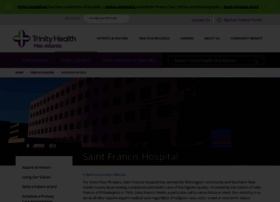 Stfrancishealthcare.org thumbnail