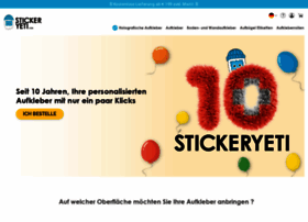 Stickeryeti.de thumbnail