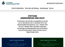 Stiftung-anerkennung-und-hilfe.de thumbnail