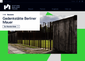 Stiftung-berliner-mauer.de thumbnail