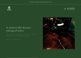 Stjohnscoffee.com thumbnail