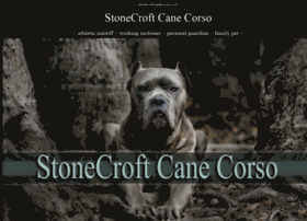 Stonecroftcanecorso.com thumbnail