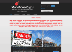Stonehousesigns.com thumbnail