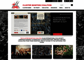 Stopclustermunitions.org thumbnail