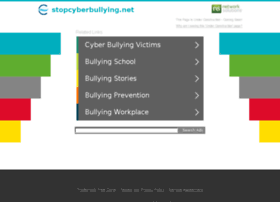 Stopcyberbullying.net thumbnail