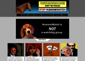 Stophumanewatch.org thumbnail