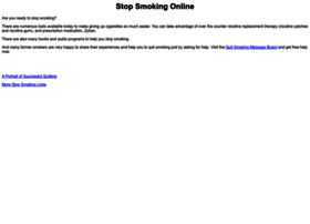 Stopsmokingonline.com thumbnail