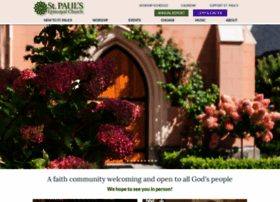 Stpaulsburlingame.org thumbnail