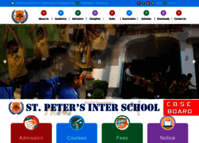 Stpetersschool.in thumbnail Stpetersschool.in thumbnail