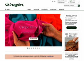 Stragier - Boutique Stragier: tissu, textile, rubanerie et