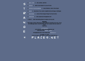 Strangeplaces.net thumbnail