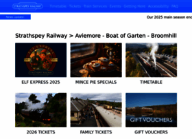 Strathspeyrailway.co.uk thumbnail