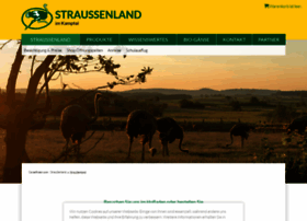 Straussenland.at thumbnail
