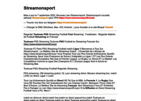 Streamonsport.net thumbnail