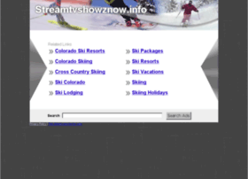 Streamtvshowznow.info thumbnail