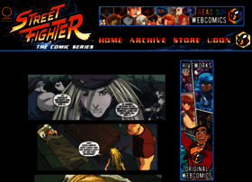 Streetfightercomics.com thumbnail