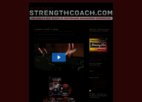 Strengthcoachblog.com thumbnail