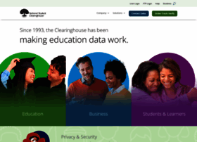 Studentclearinghouse.org thumbnail
