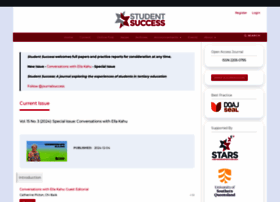 Studentsuccessjournal.org thumbnail