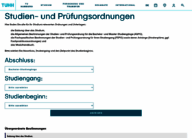Studienplaene.tuhh.de thumbnail