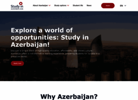 Studyinazerbaijan.edu.az thumbnail