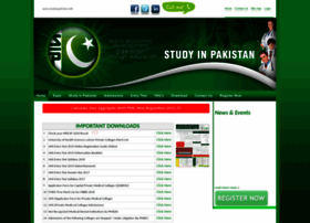 Studyinpakistan.info thumbnail
