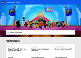 stumbleguys.helpshift.com at WI. stumbleguys Technical Support and Help ...