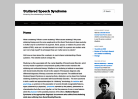 Stutteredspeechsyndrome.com thumbnail