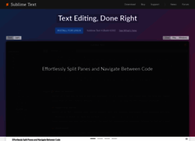 Sublimetext.com thumbnail