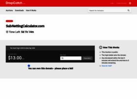 Subnettingcalculator.com thumbnail