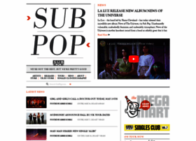 Subpop.com thumbnail