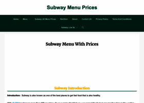 Subway-menu-prices.info thumbnail