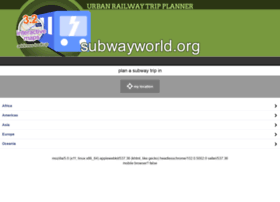 Subwayworld.org thumbnail