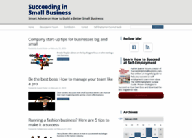 Succeedinginsmallbusiness.com thumbnail