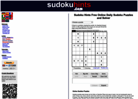 Sudokuhints.com thumbnail