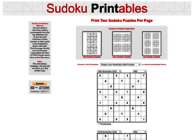 Sudokuprintables.org thumbnail