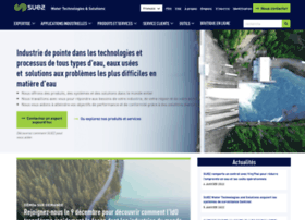 Suezwatertechnologies.fr thumbnail