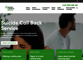 Suicidecallbackservice.org.au thumbnail