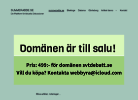Summeradde.se thumbnail
